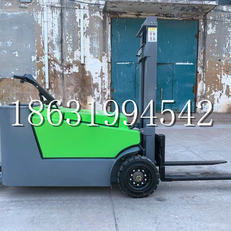 安宁市小型电动叉车1吨2吨步行站驾式电瓶堆高充电装卸车液压升降车铲车
